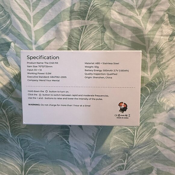 The Chill Pill Sleep Aid Device - New in box - Picture 3 of 16